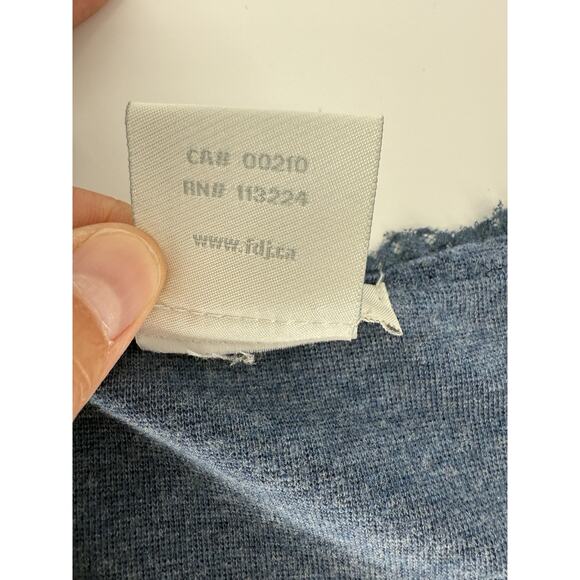 Y2K Blue‎ Lace Tank Top Women’s M Fairycore Festival Boho Layering Shirt - Picture 6 of 7